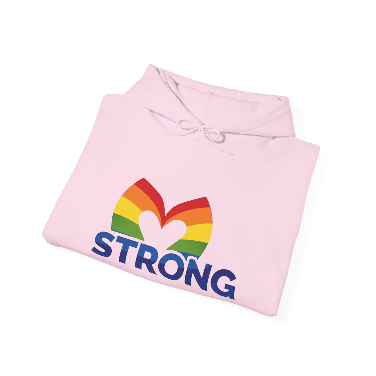 Rainbow Heart STRONG Hoodie