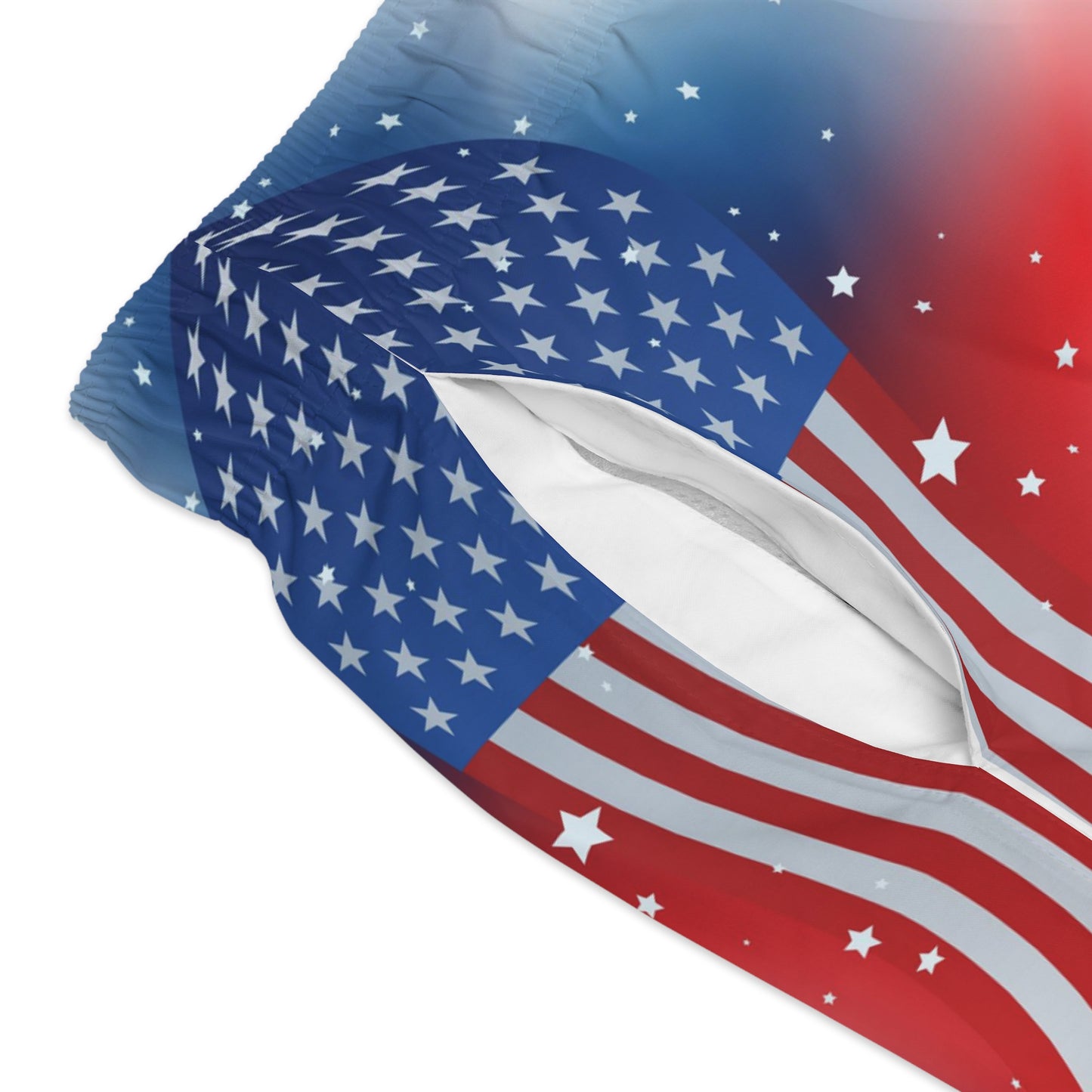 4th of July Swim Trunks