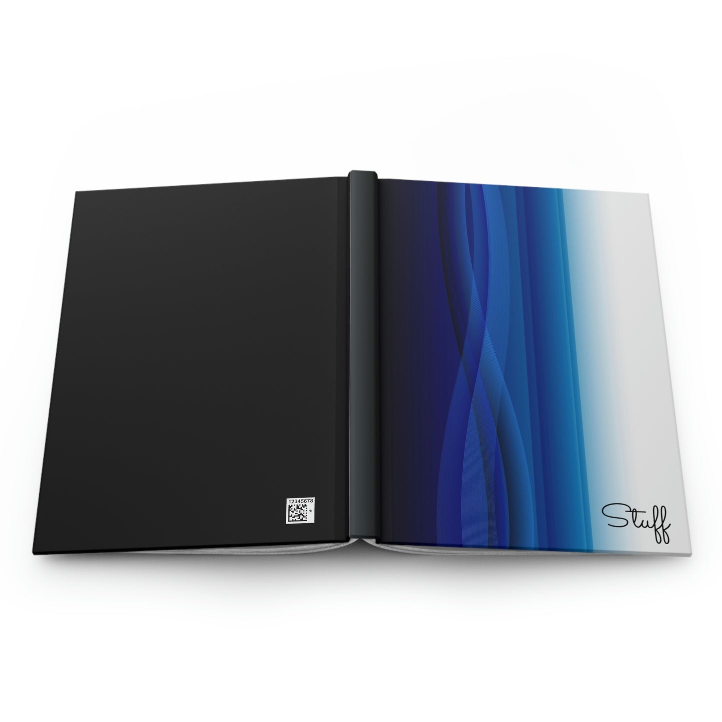 Hardcover Journal Blue "Stuff"