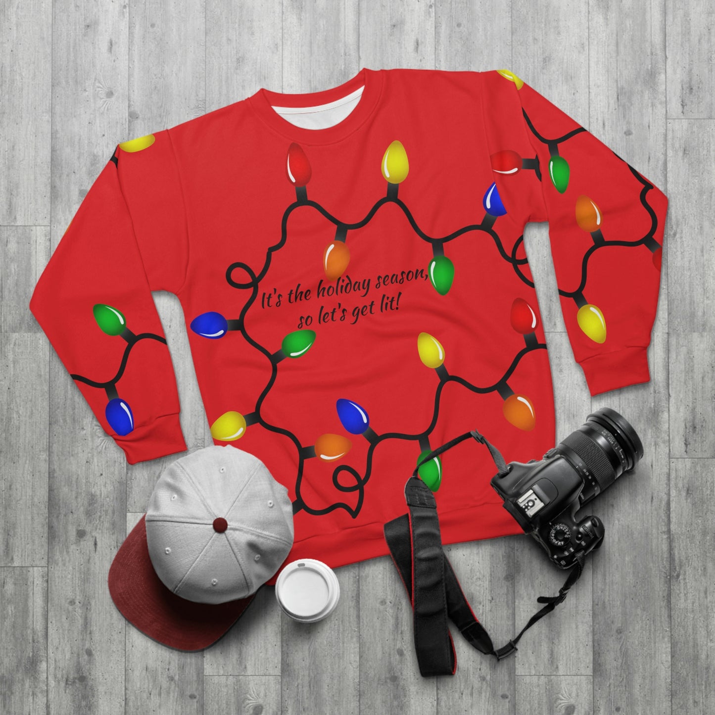Let's Get Lit Christmas Sweatshirt