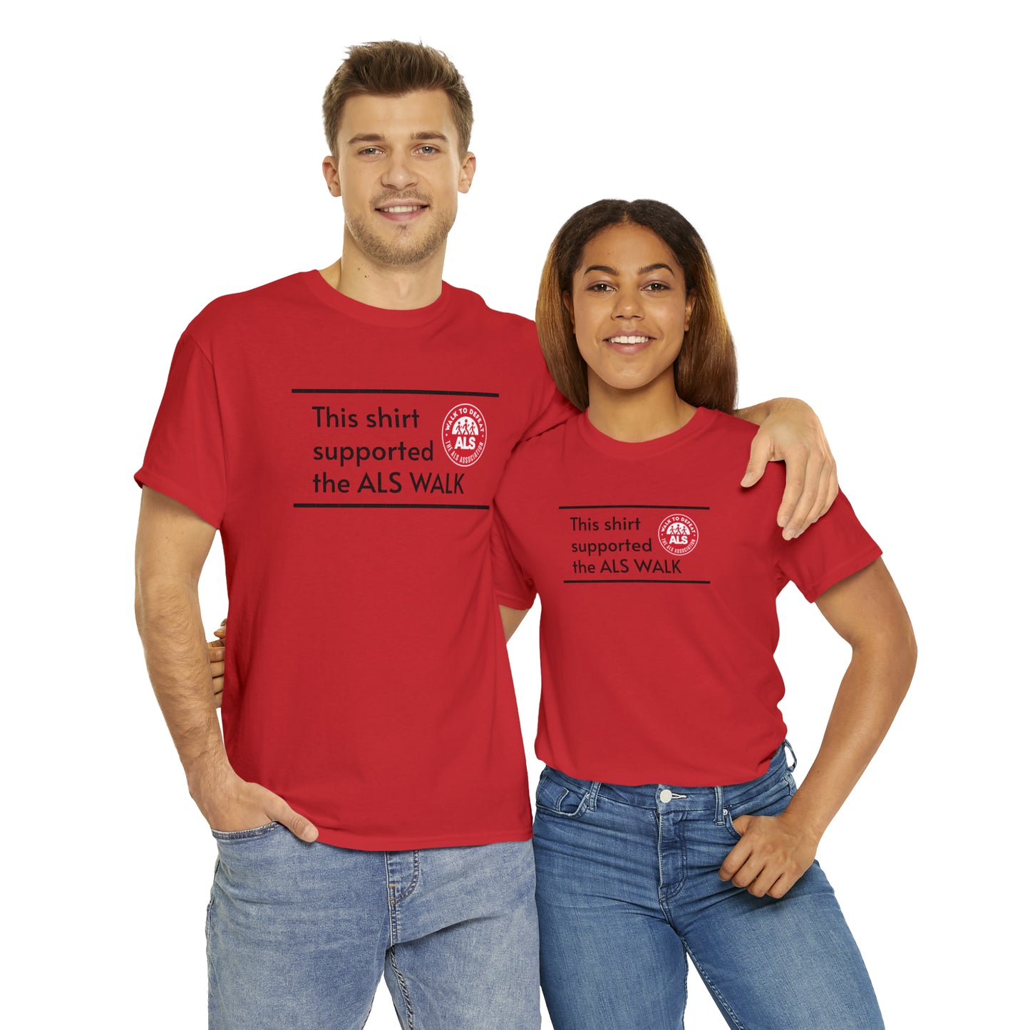 Support the ALS Walk Cotton Tee