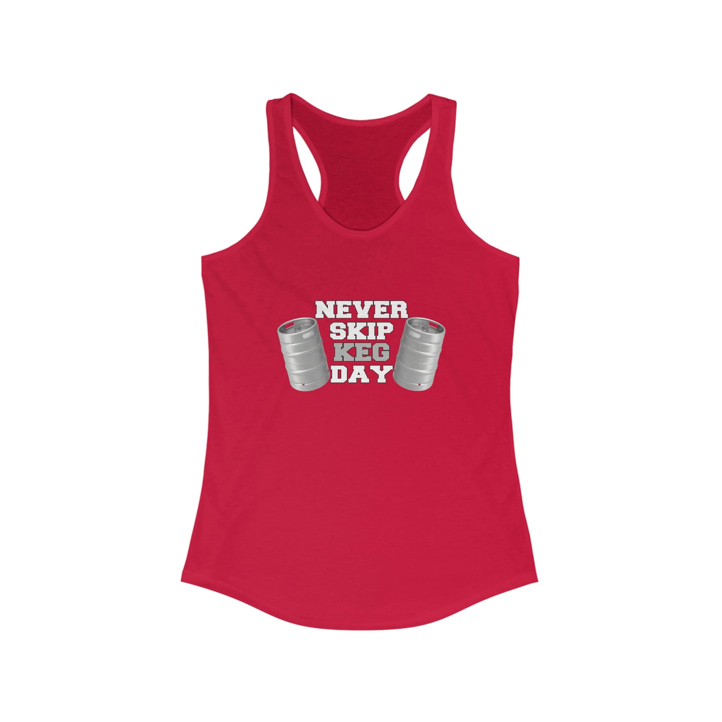 Keg Day Women's Racerback Tank