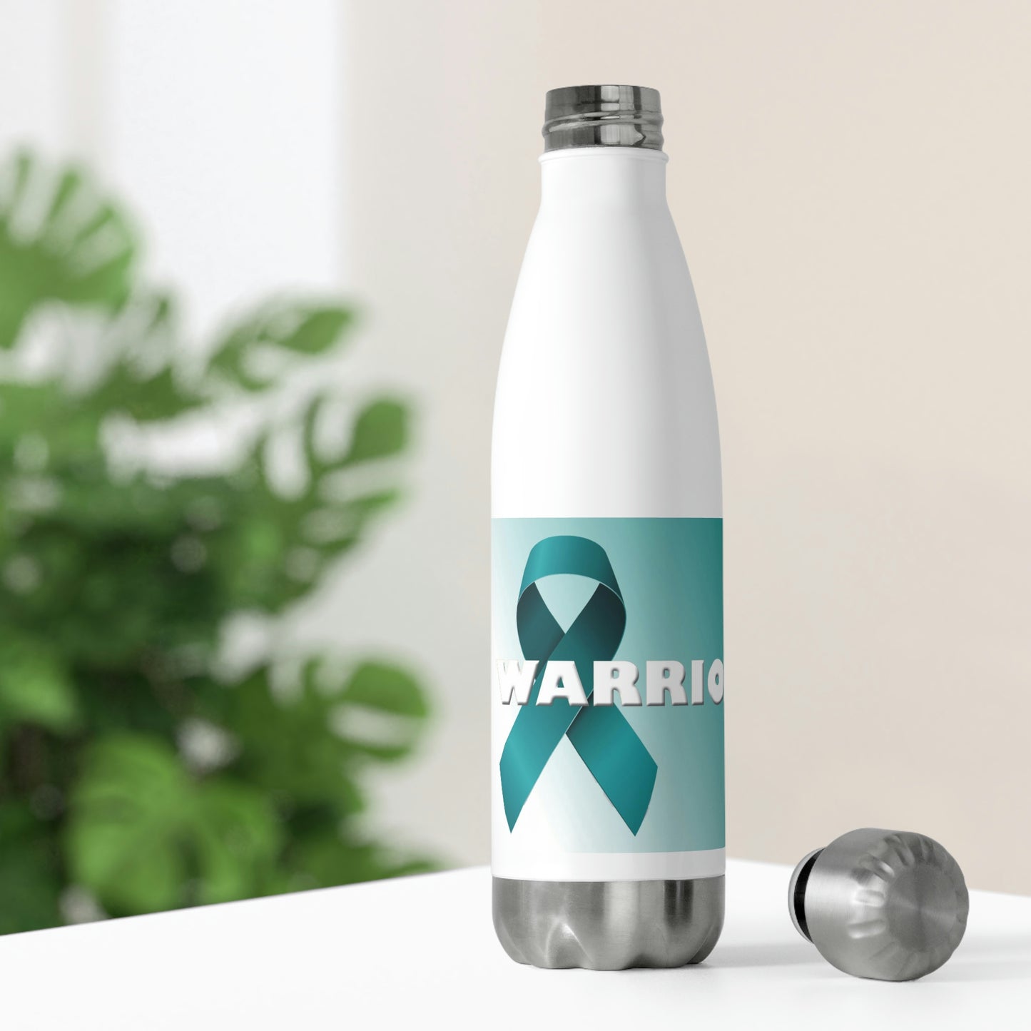 20oz Insulated Bottle Ovarian Cancer Warrior