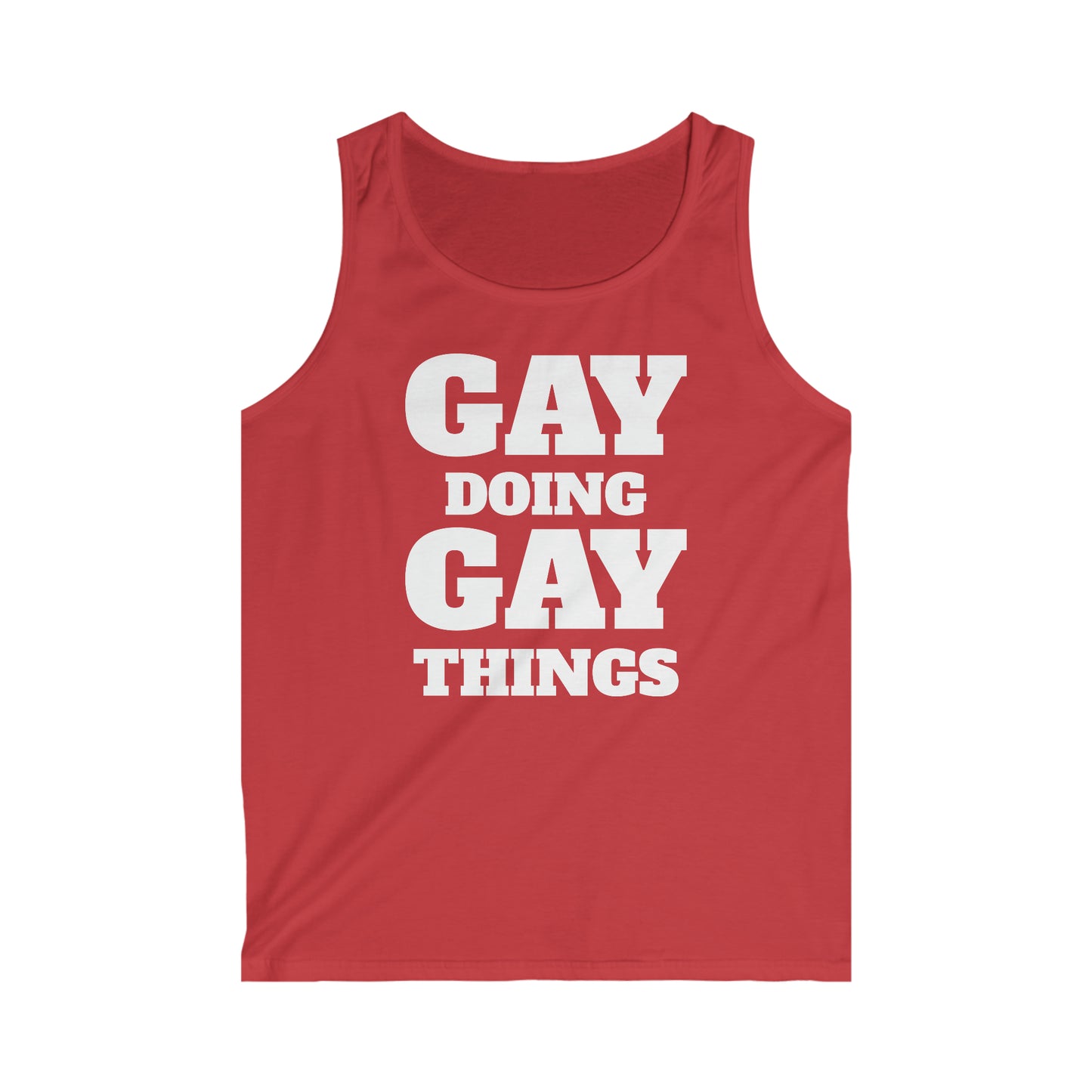 Gay Things Softstyle Tank Top