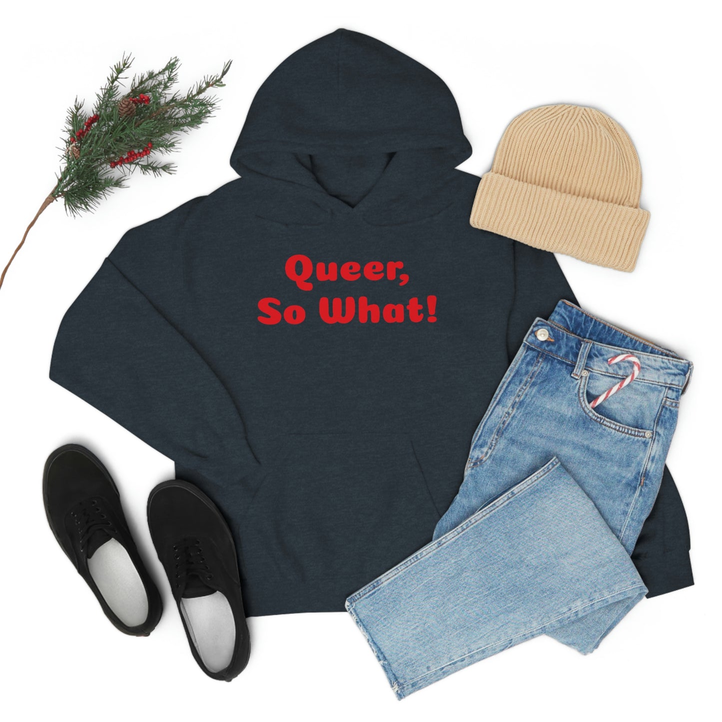 Queer, So What! Heavy Blend™ Hoodie