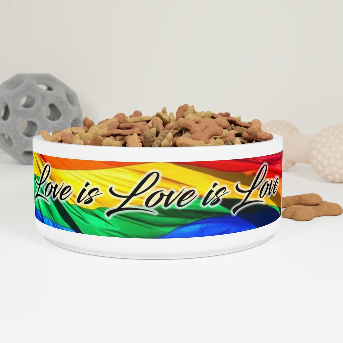 Love is Love is Love Pet Bowl