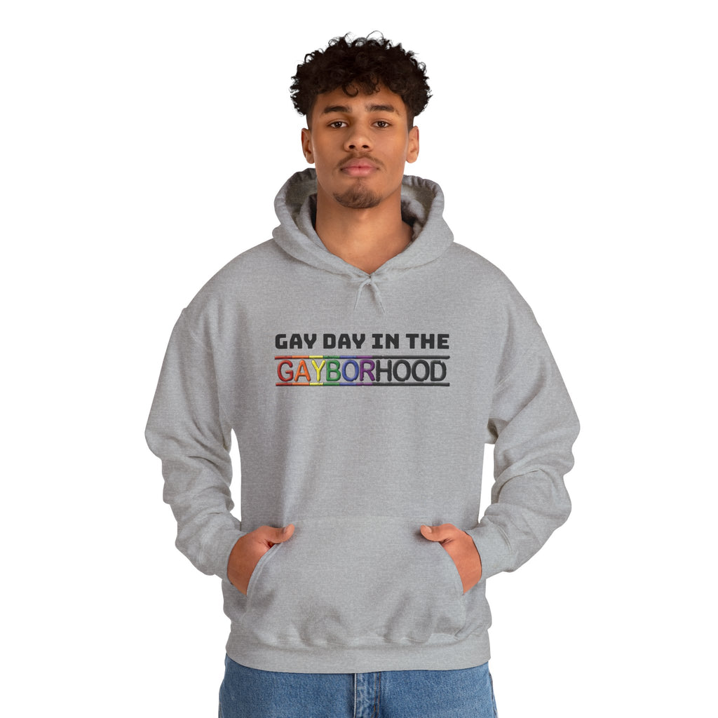 Gay Day in the Gayborhood Heavy Blend™ Hoodie