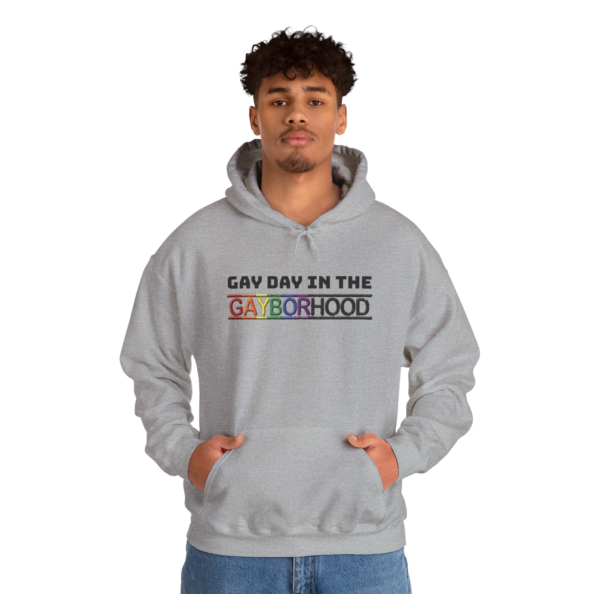 Gay Day in the Gayborhood Heavy Blend™ Hoodie