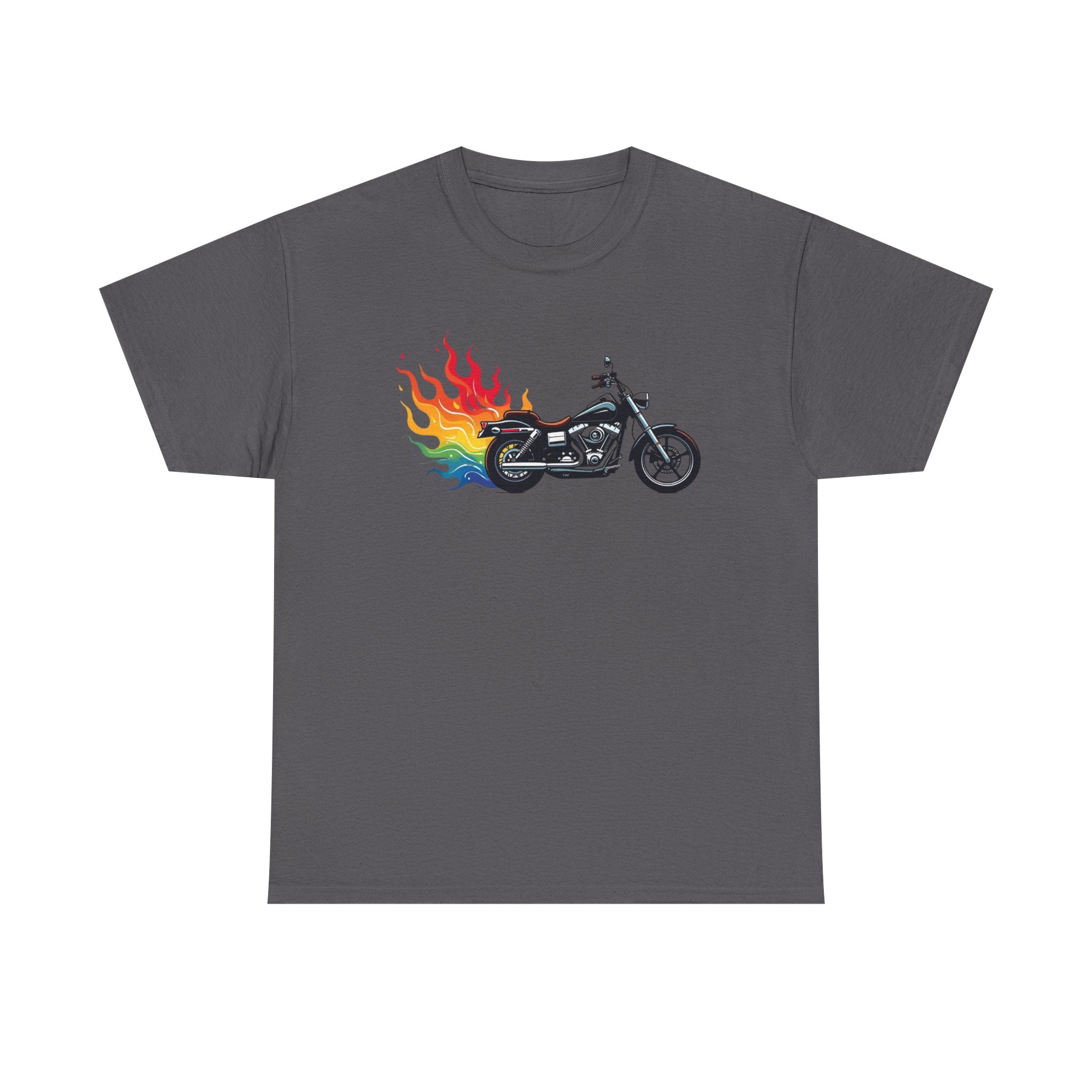 Rainbow Bike Heavy Cotton Tee