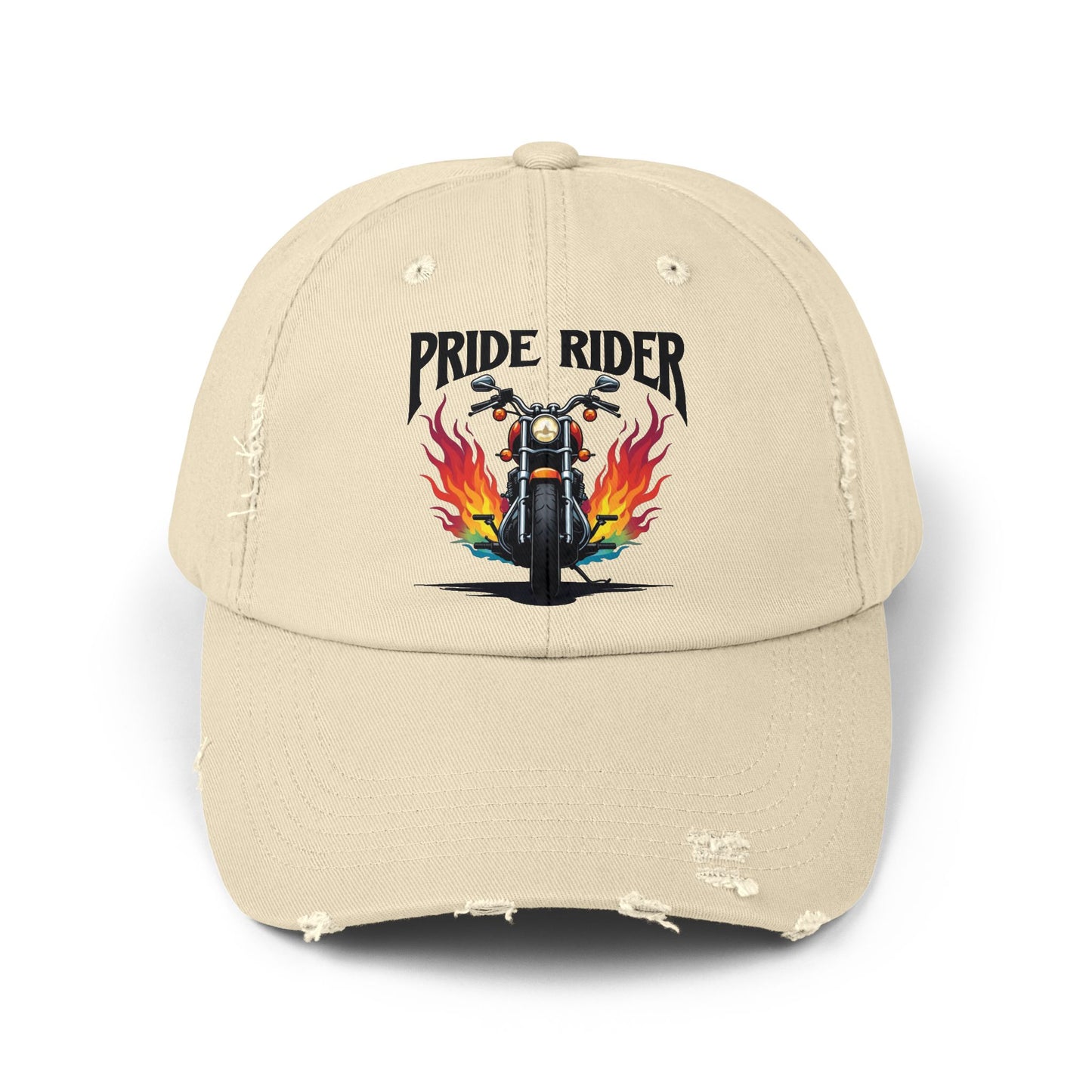 Pride Rider Distressed Design