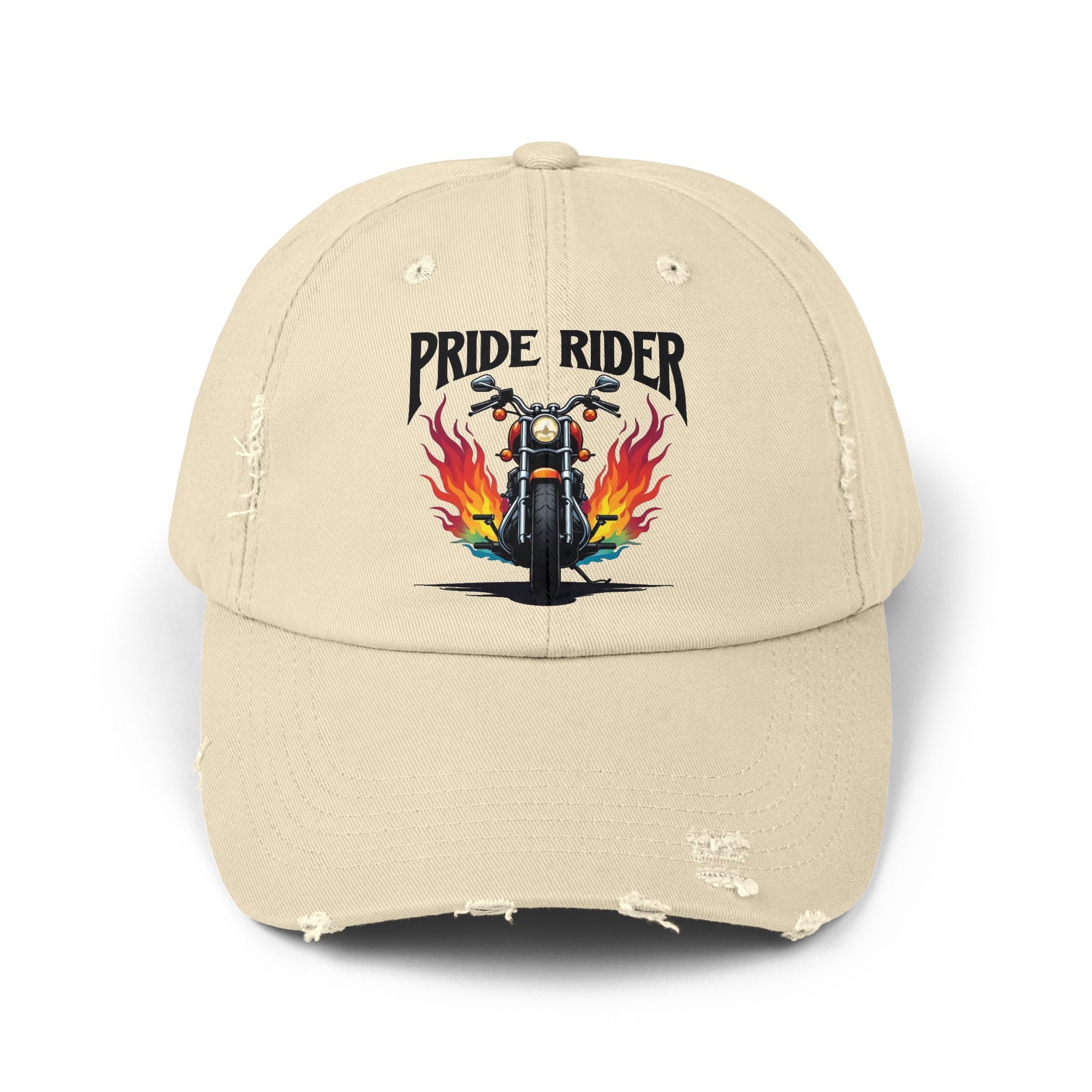 Pride Rider Distressed Design