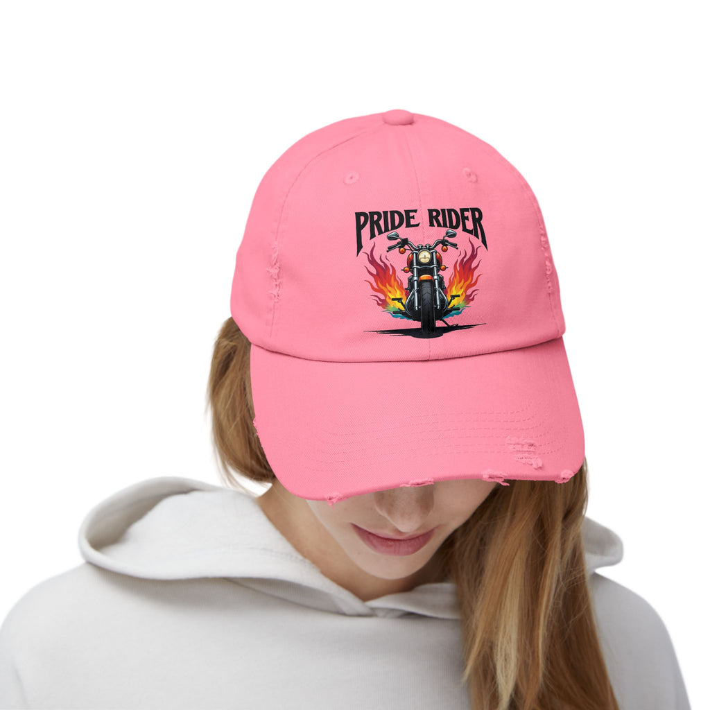 Pride Rider Distressed Design