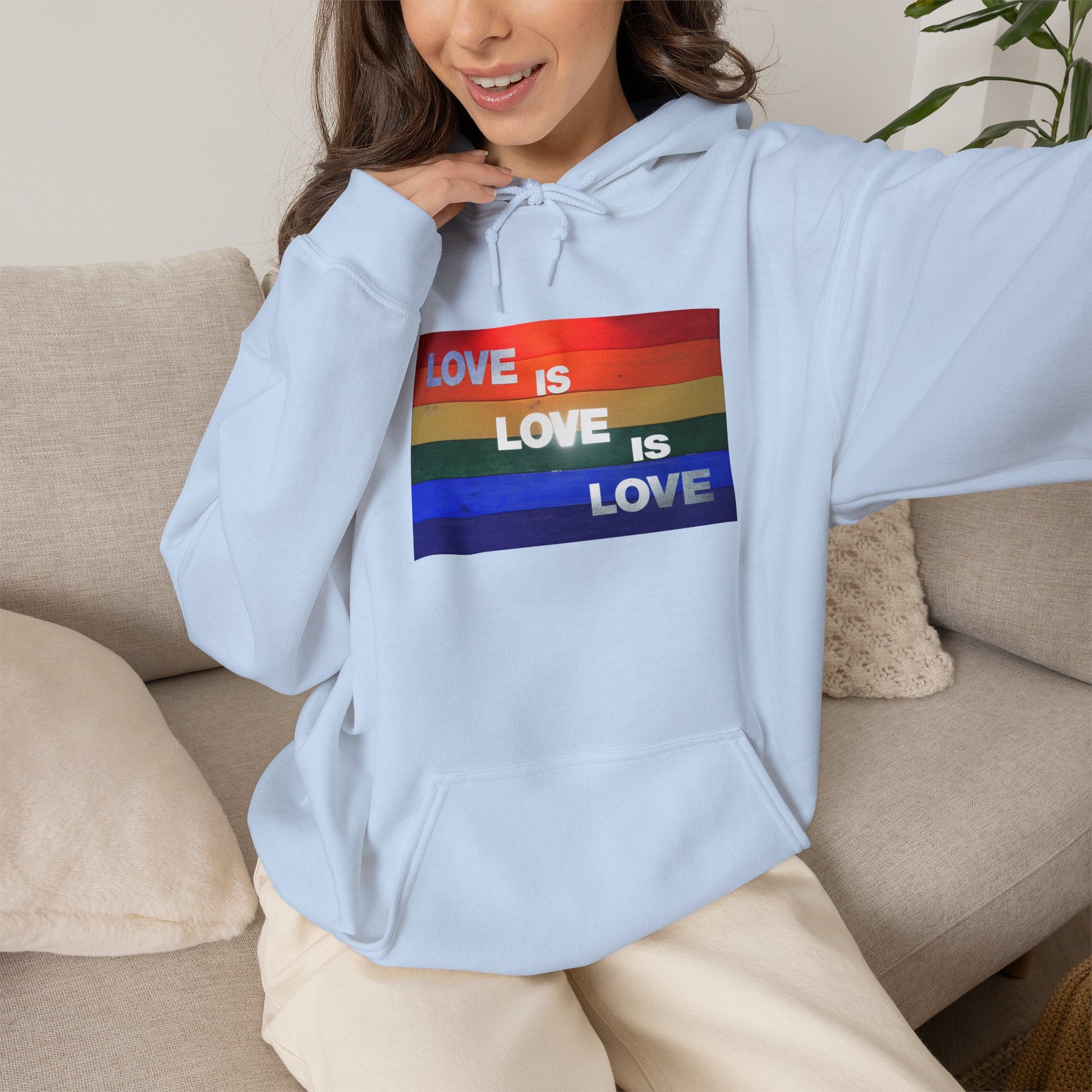 Love is Love is Lovel Heavy Blend™ Hoodie