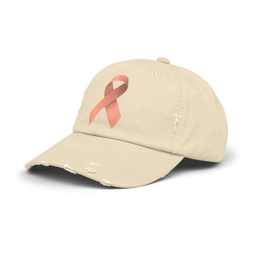 Uterine Cancer Distressed Hat