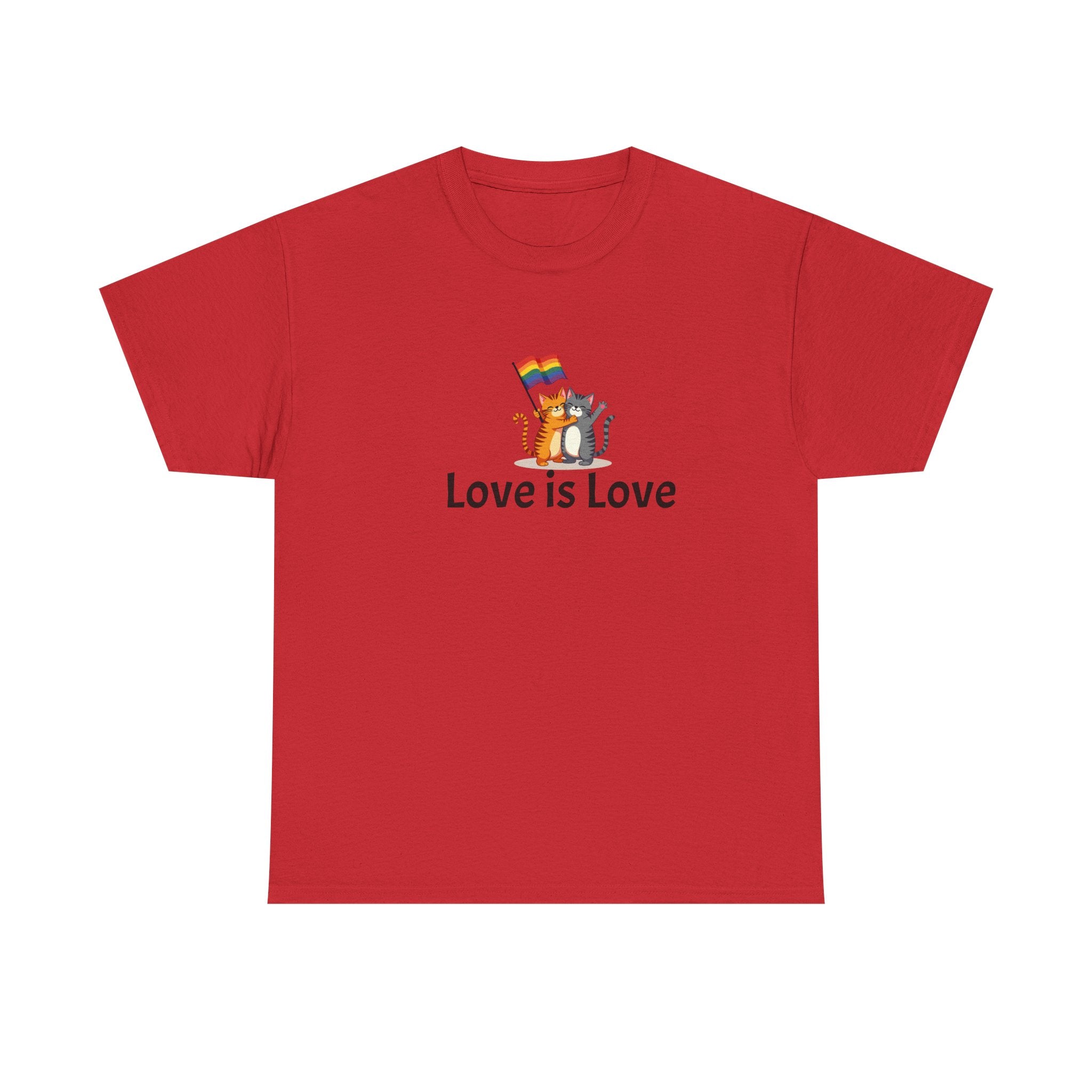 Kitty Love is Love Heavy Cotton Tee