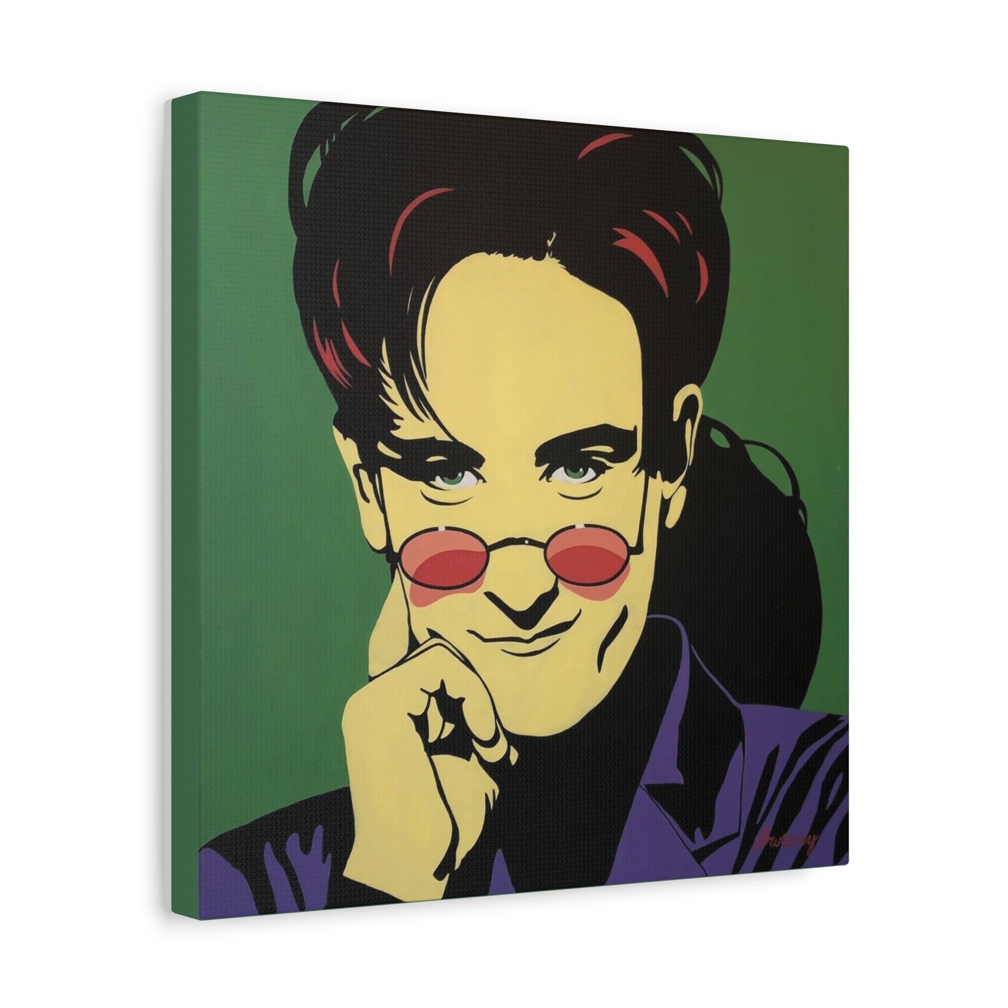 Sisters Nightclub Philly Artwork KD Lang Matte Canvas
