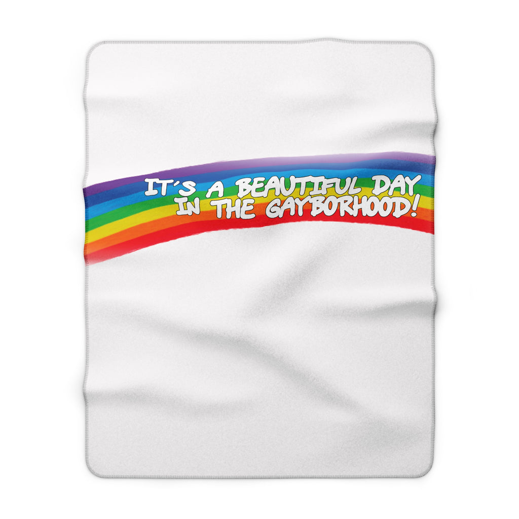 Beautiful Day Sherpa Fleece Blanket