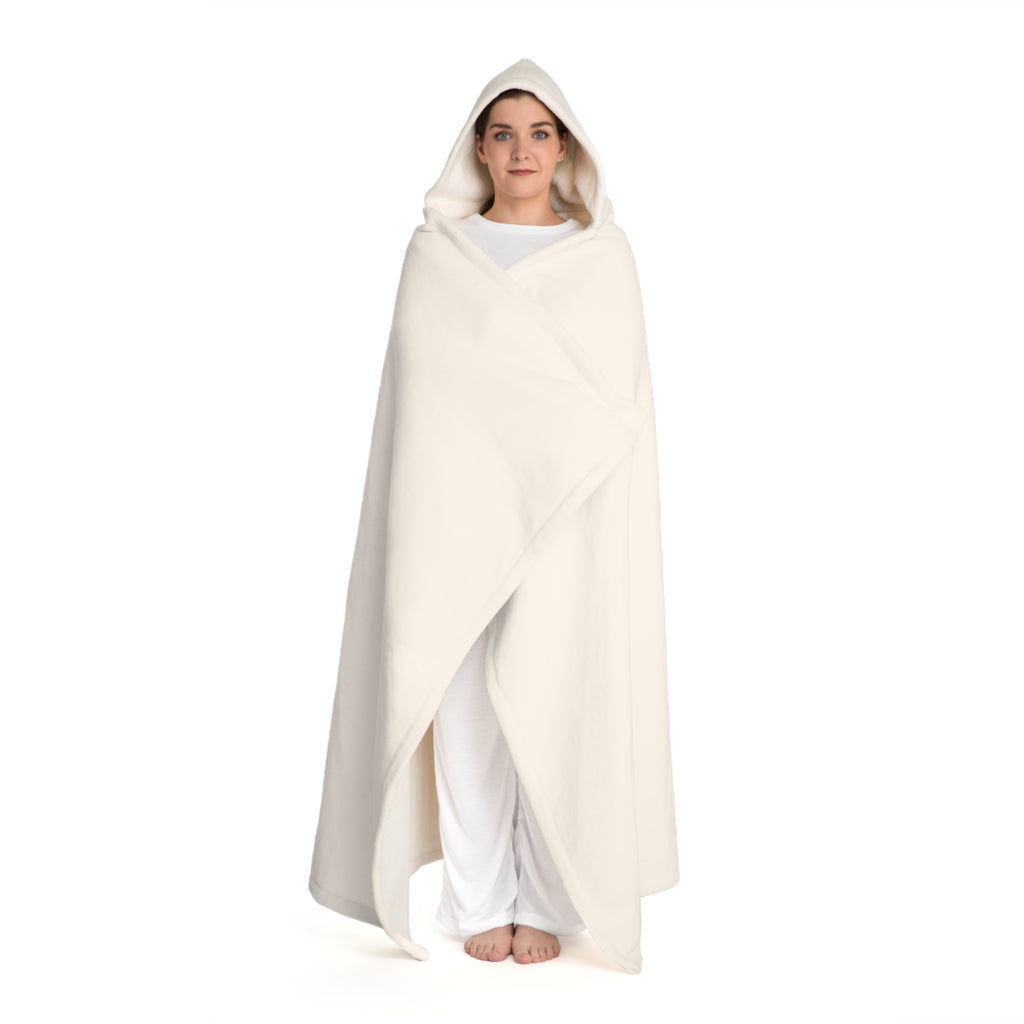 Rainbow "?" Hooded Sherpa Blanket