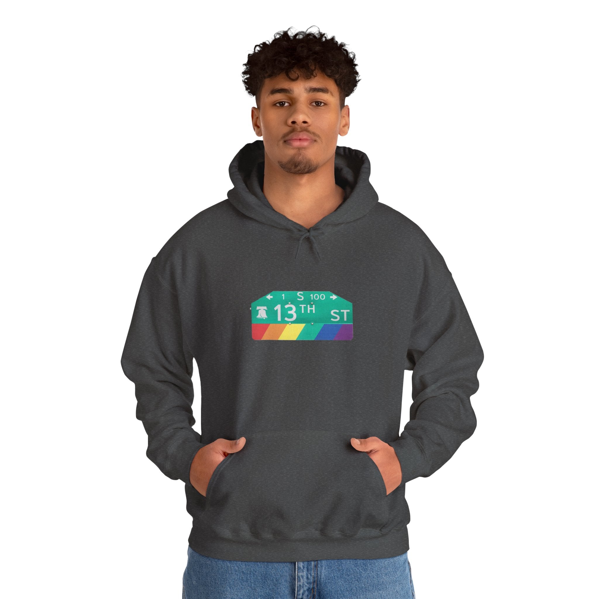 Philly Gayborhood Street Sign  Hoodie