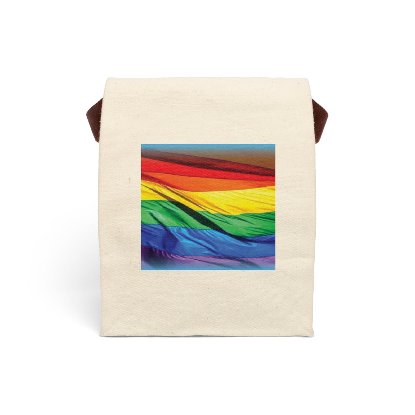 Canvas Lunch Bag Pride Flag