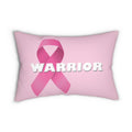 Breast Cancer Warrior Lumbar Pillow