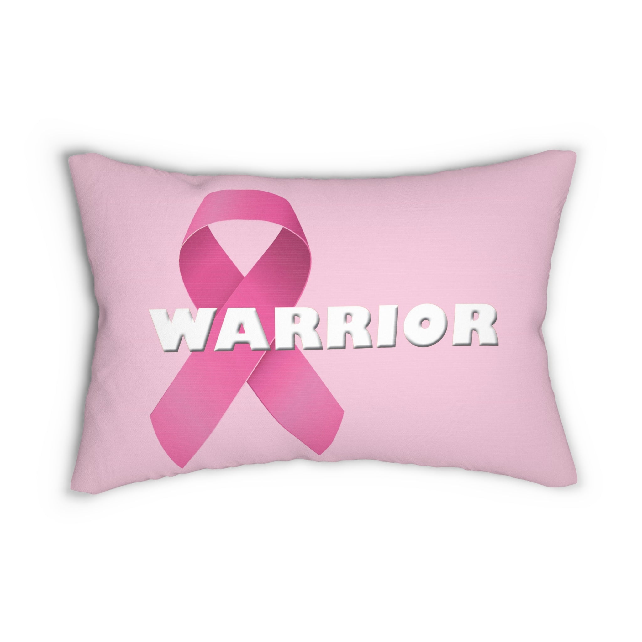 Breast Cancer Warrior Lumbar Pillow