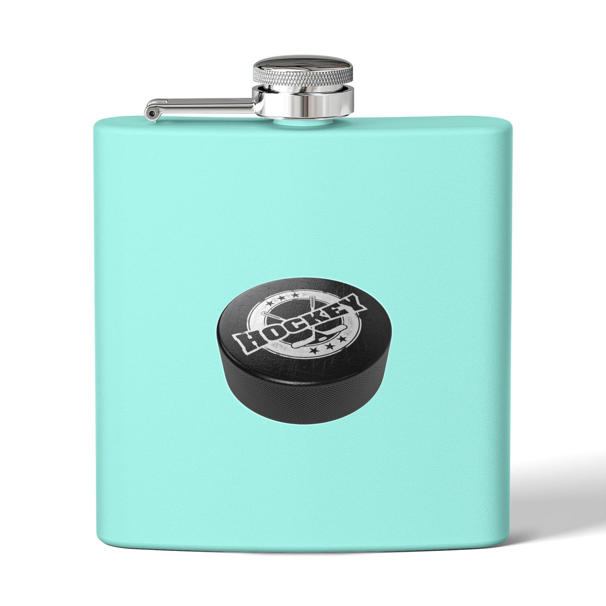 Hockeyl Stainless Steel Flask, 6oz