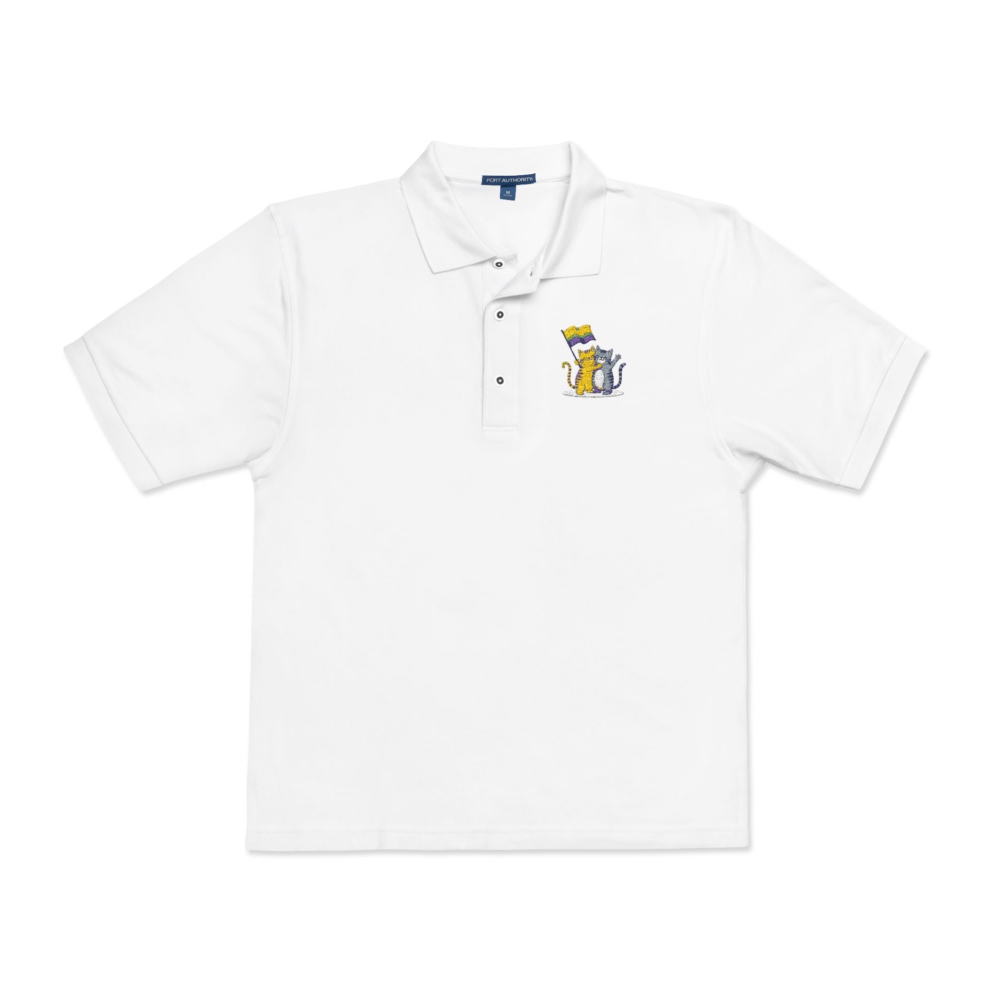 Polo Shirt Kitty Pride Embroidery