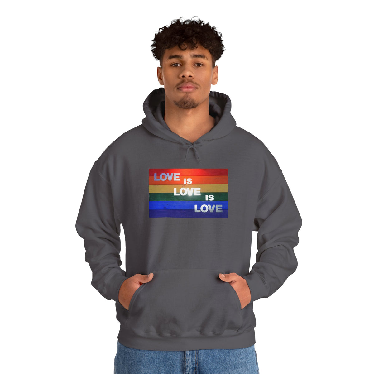 Love is Love is Lovel Heavy Blend™ Hoodie