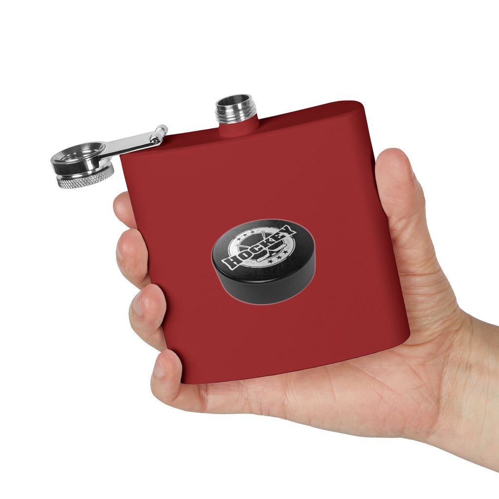 Hockeyl Stainless Steel Flask, 6oz