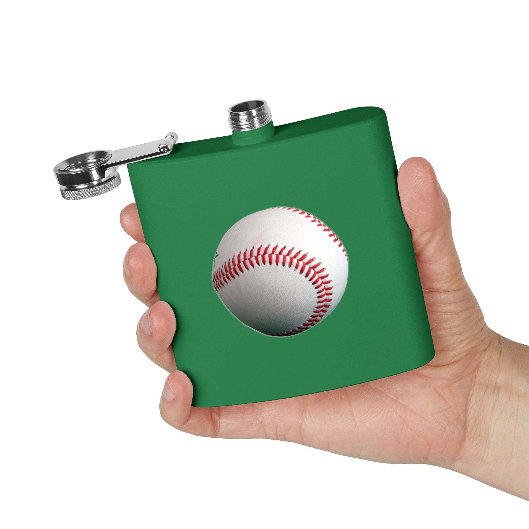 Copy of Football Stainless Steel Flask, 6oz