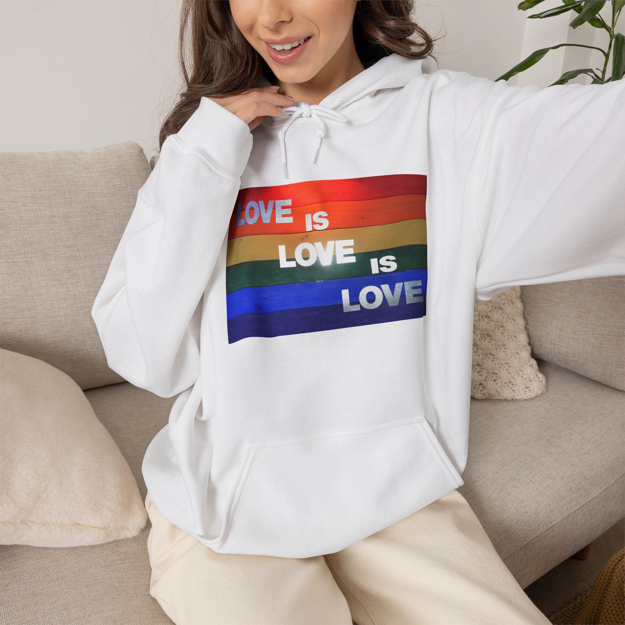 Love is Love is Lovel Heavy Blend™ Hoodie
