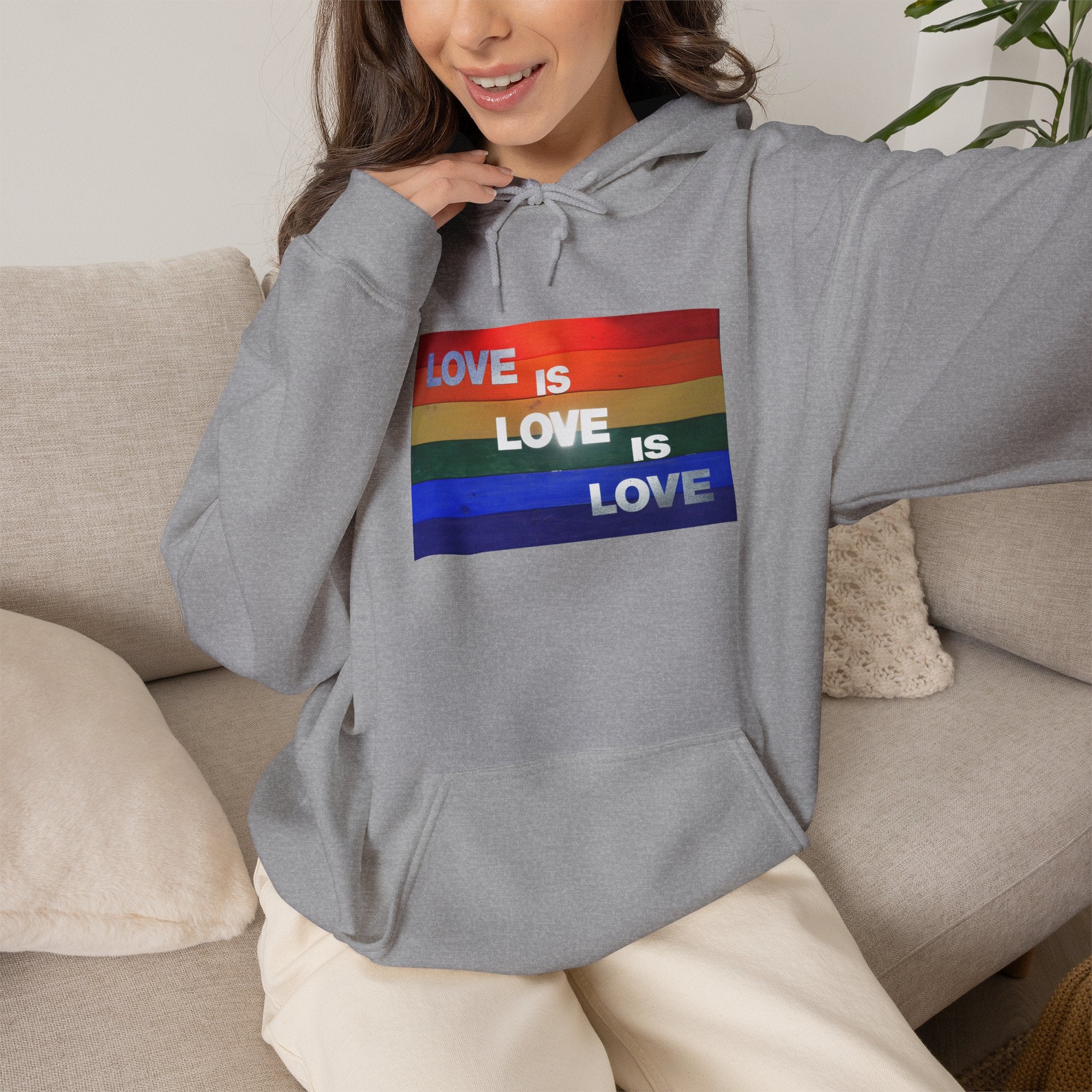 Love is Love is Lovel Heavy Blend™ Hoodie