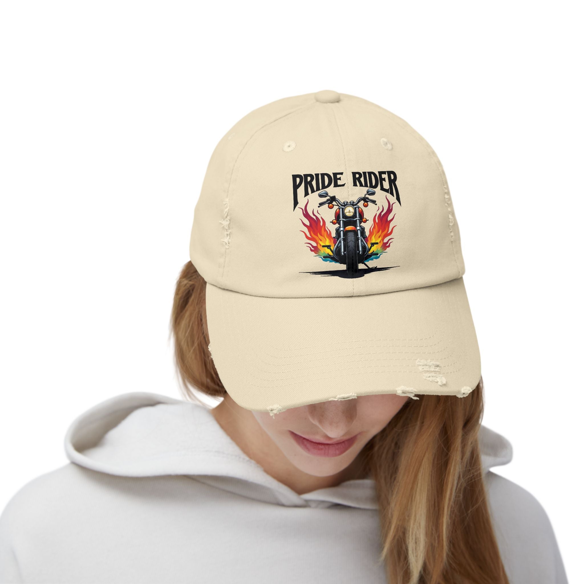 Pride Rider Distressed Design
