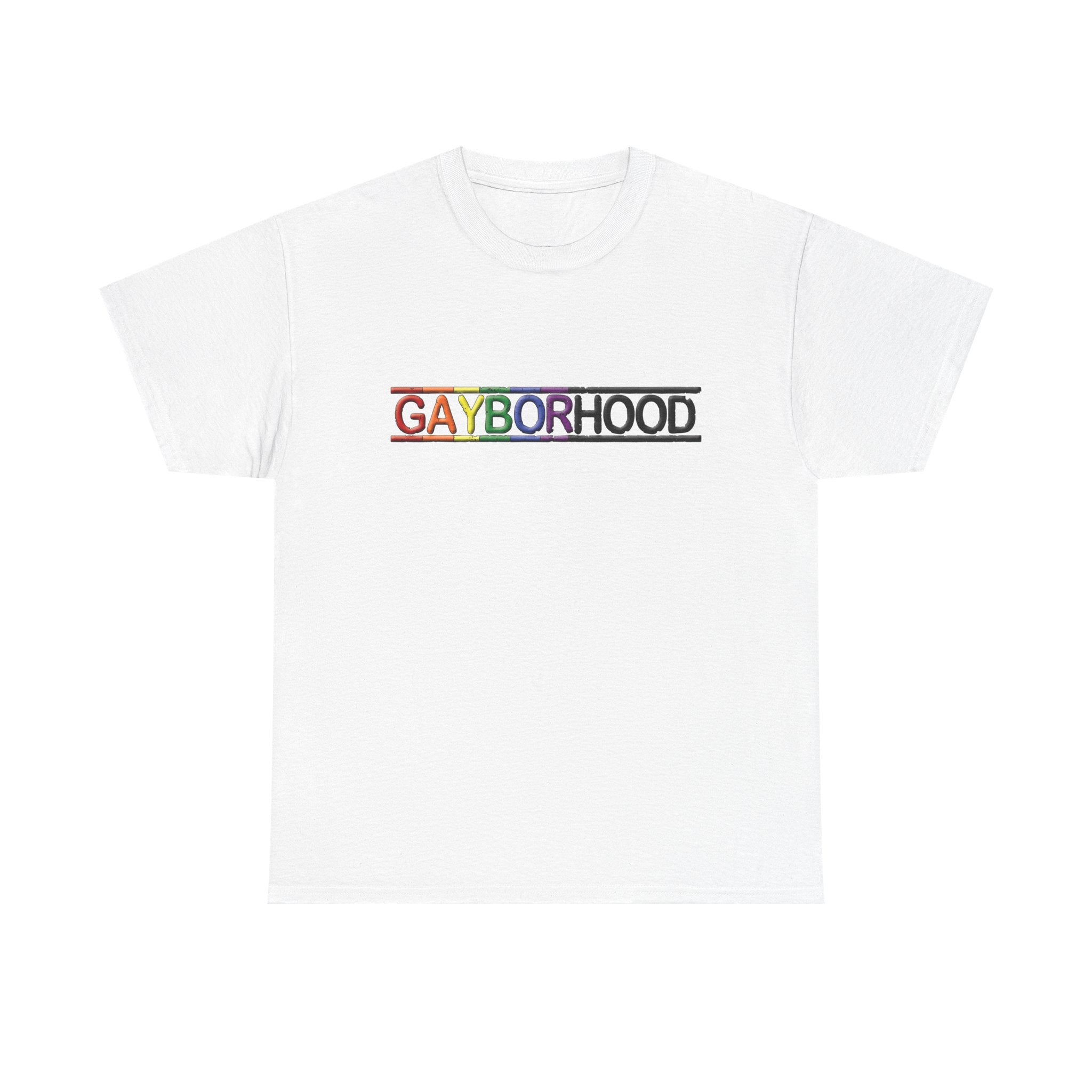 Gayborhood Unisex Heavy Cotton Tee