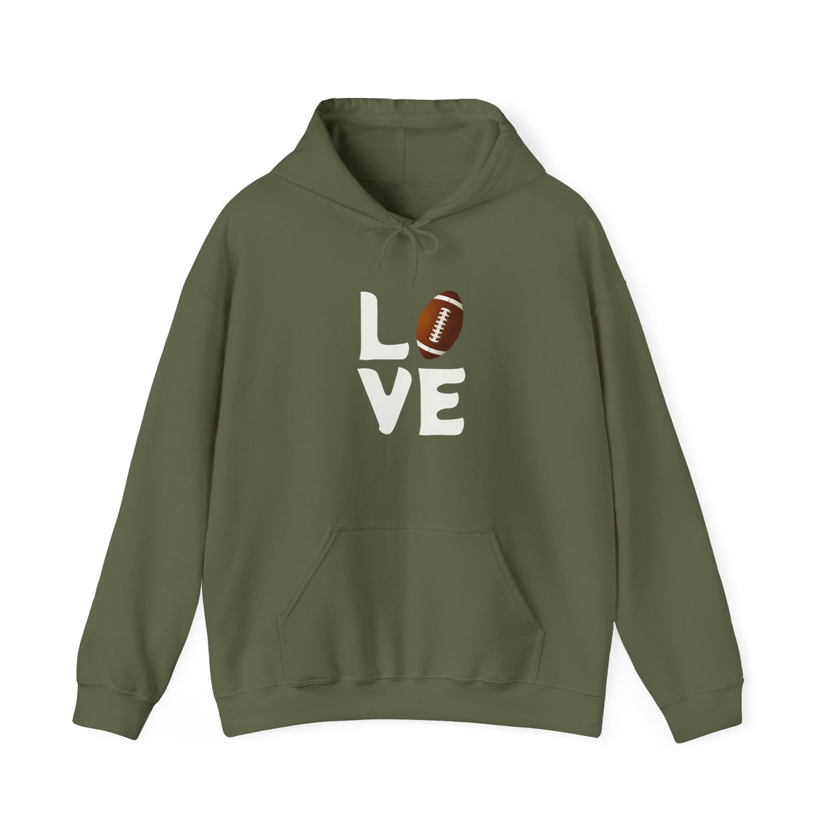 LOVE Football Heavy Blend™ Hoodie