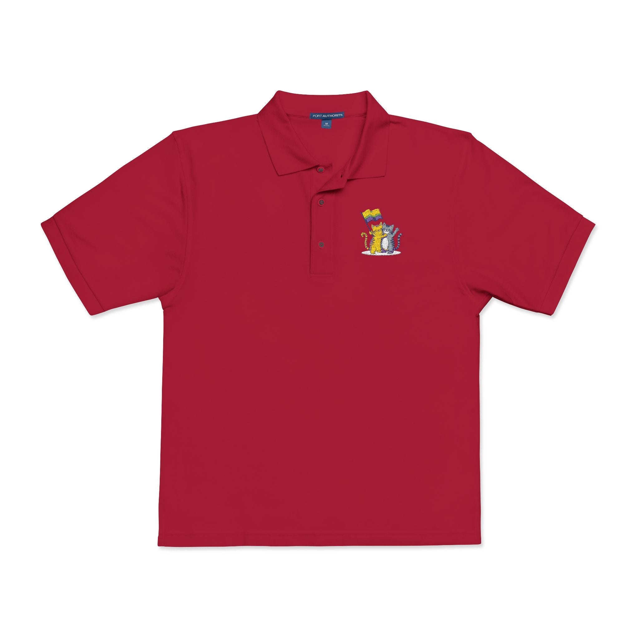 Polo Shirt Kitty Pride Embroidery