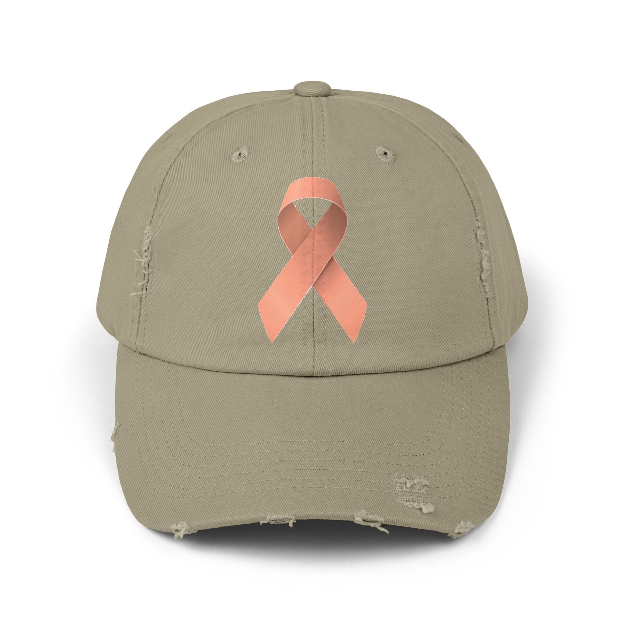 Uterine Cancer Distressed Hat