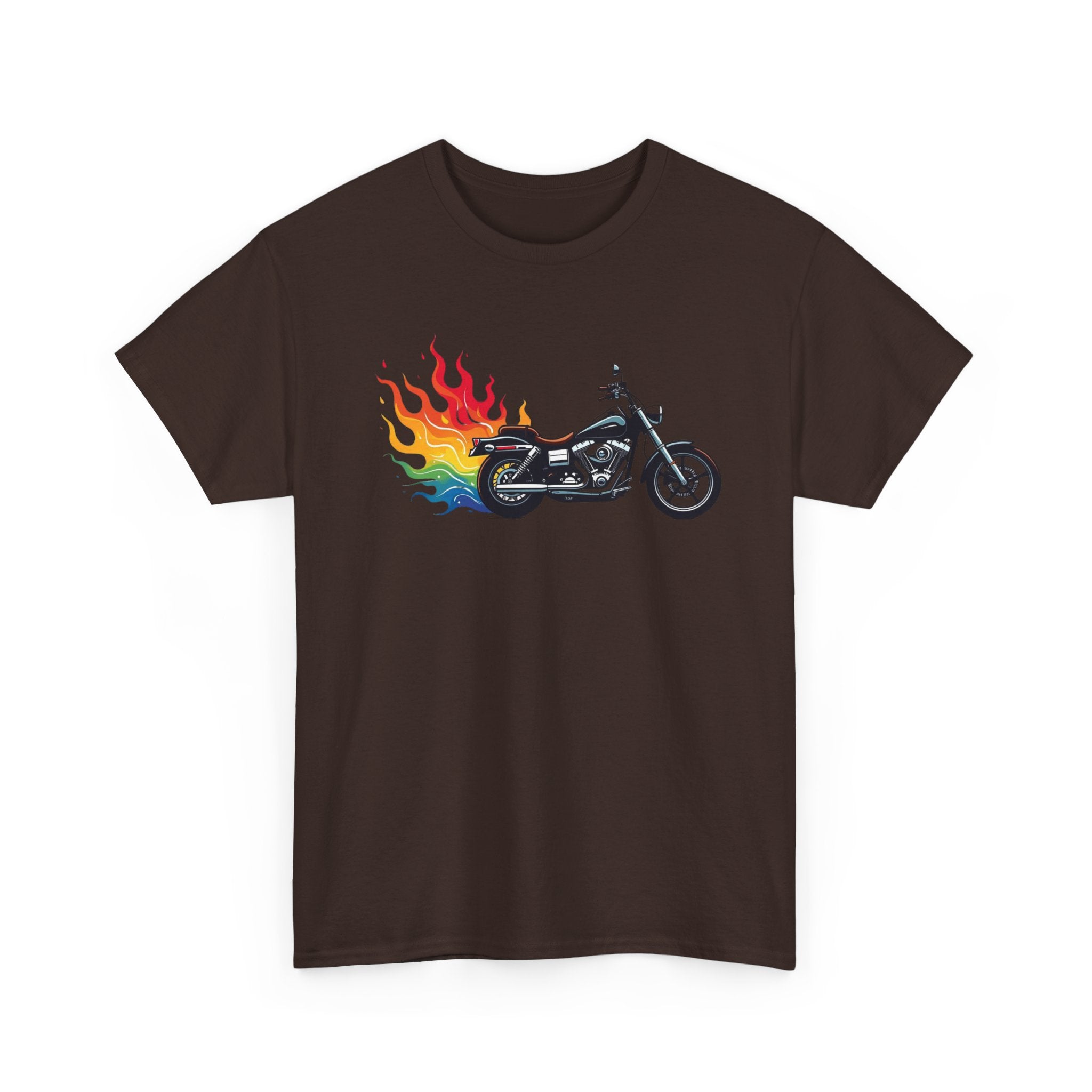 Rainbow Bike Heavy Cotton Tee