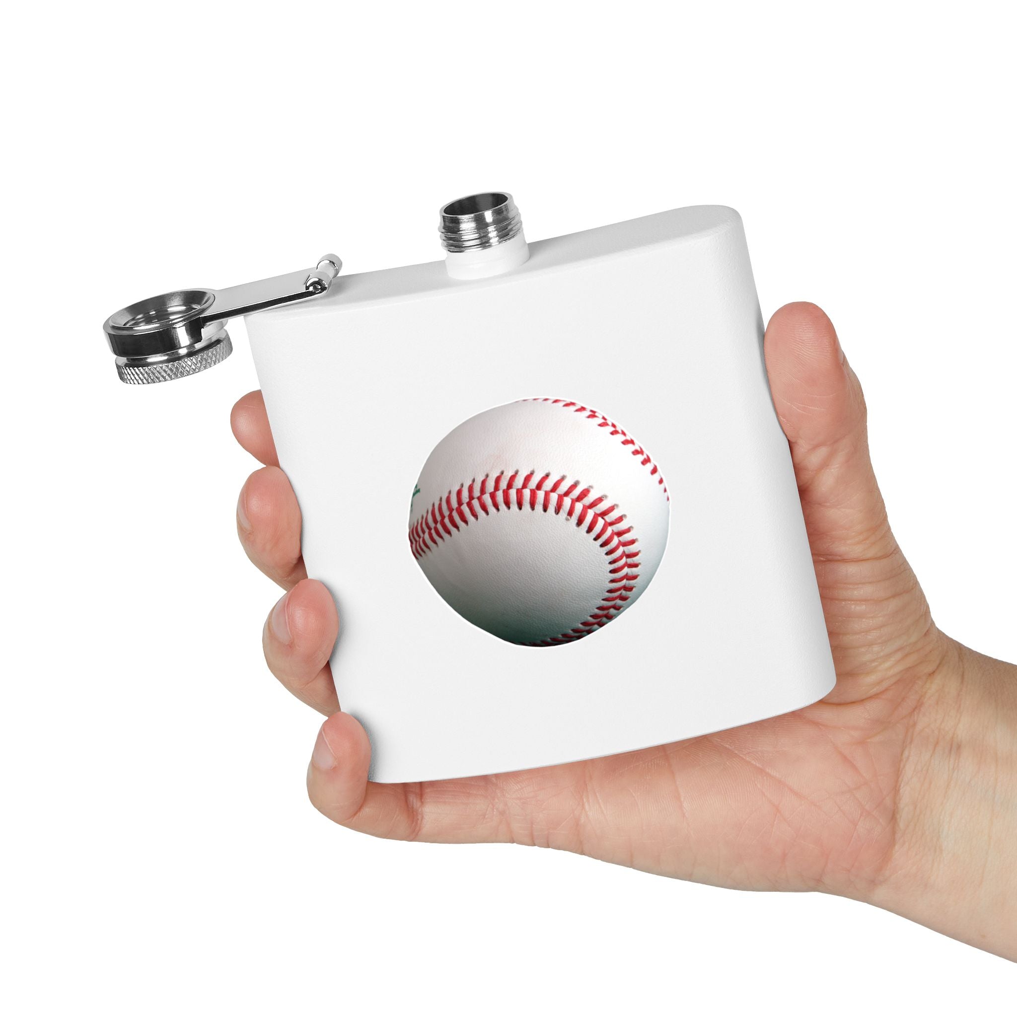 Copy of Football Stainless Steel Flask, 6oz