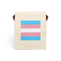 Canvas Lunch Bag Trans Flag