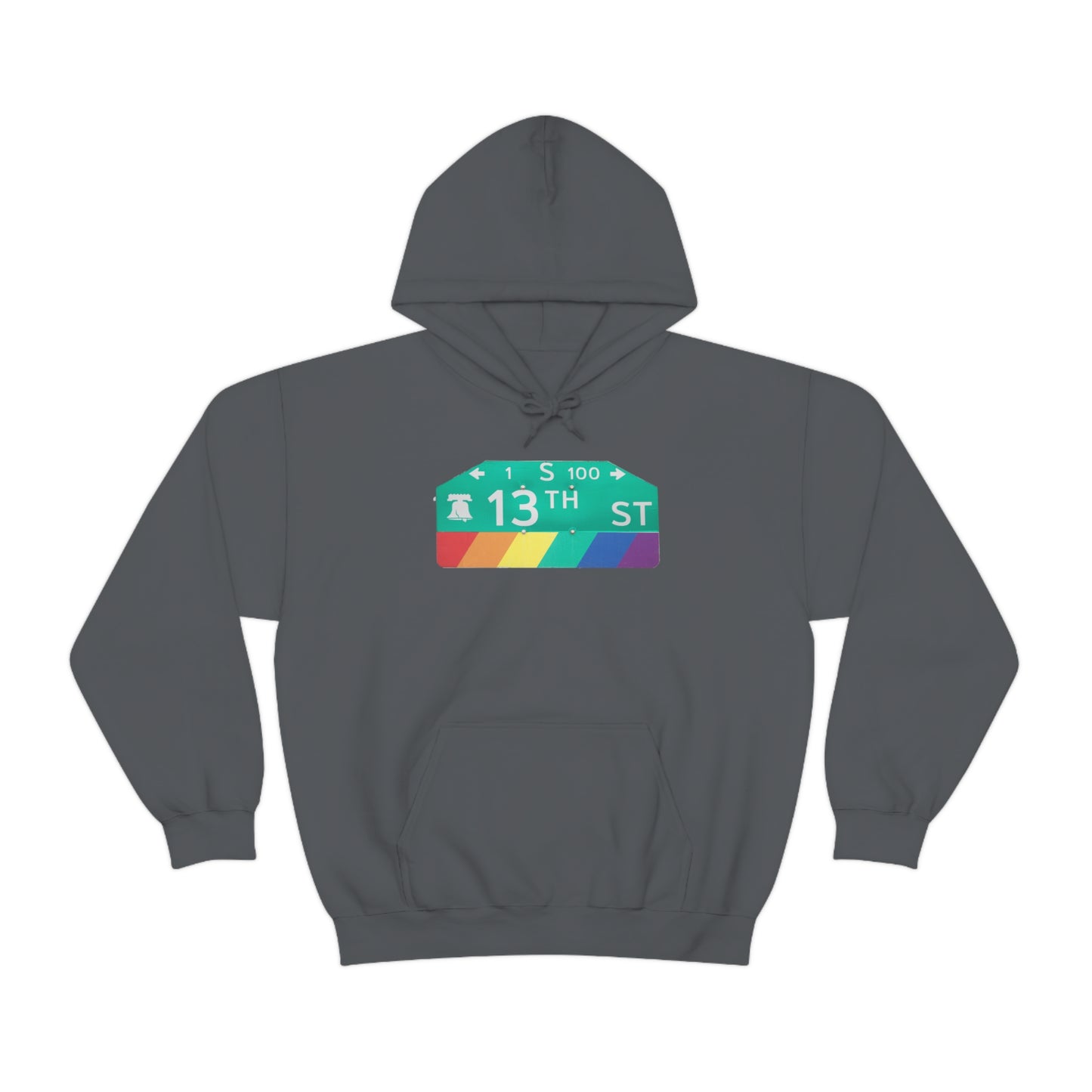 Philly Gayborhood Street Sign Hoodie