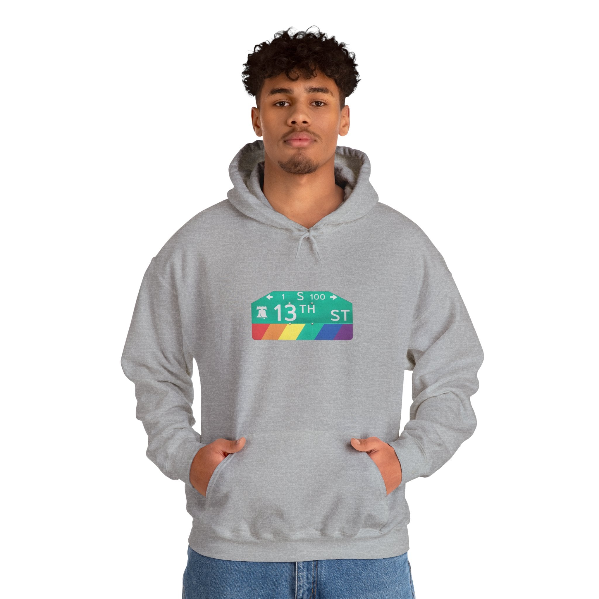 Philly Gayborhood Street Sign  Hoodie