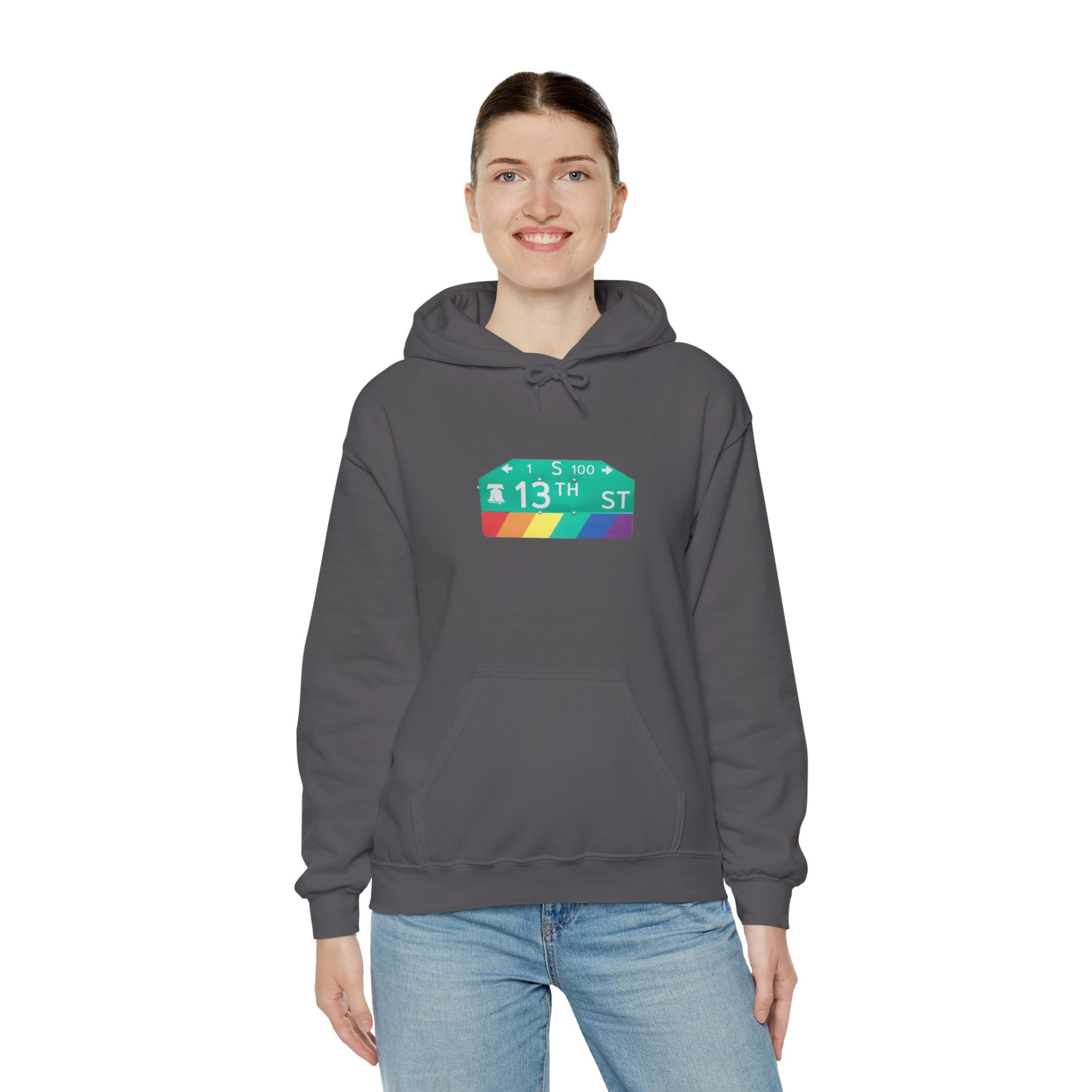 Philly Gayborhood Street Sign  Hoodie