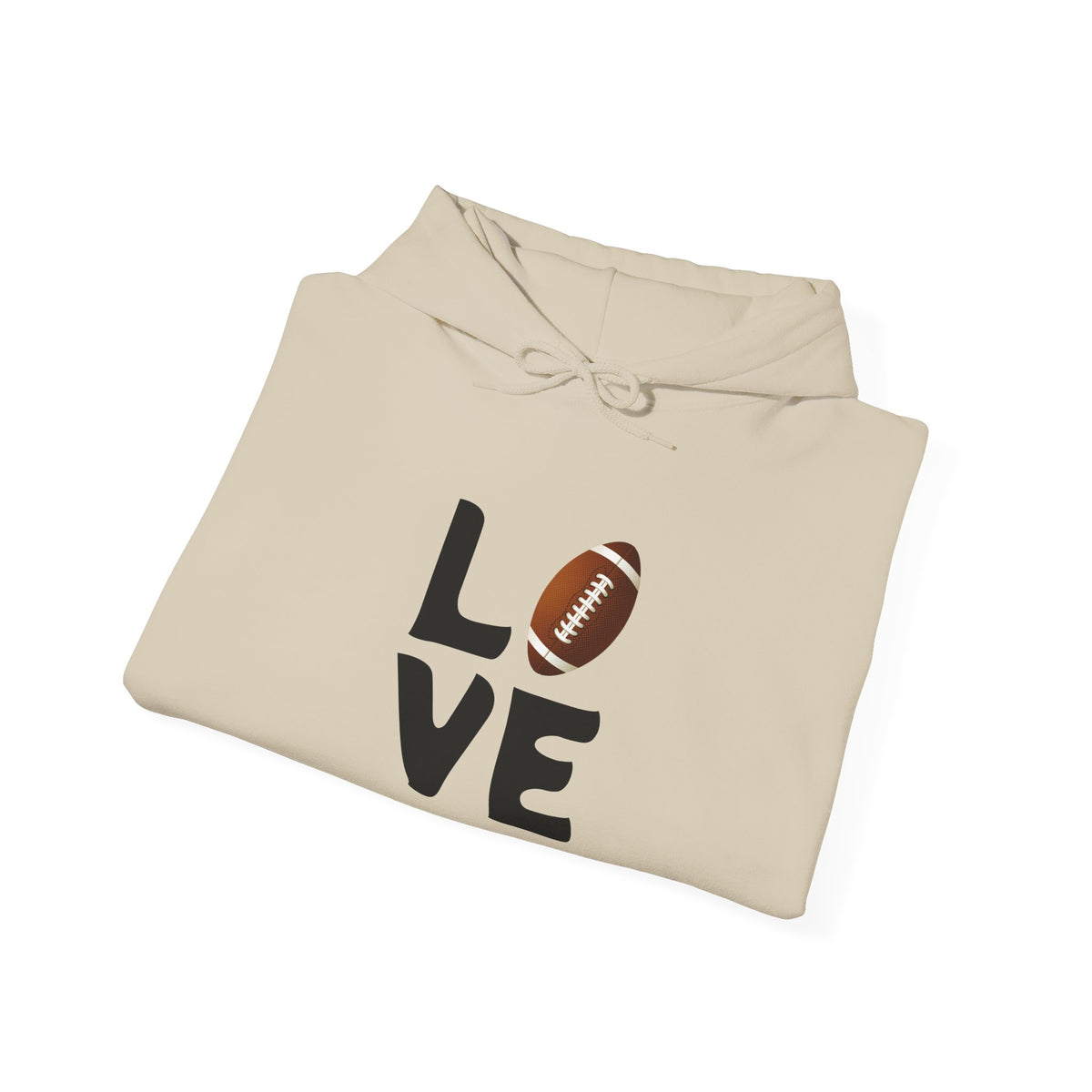LOVE Football Heavy Blend™ Hoodie