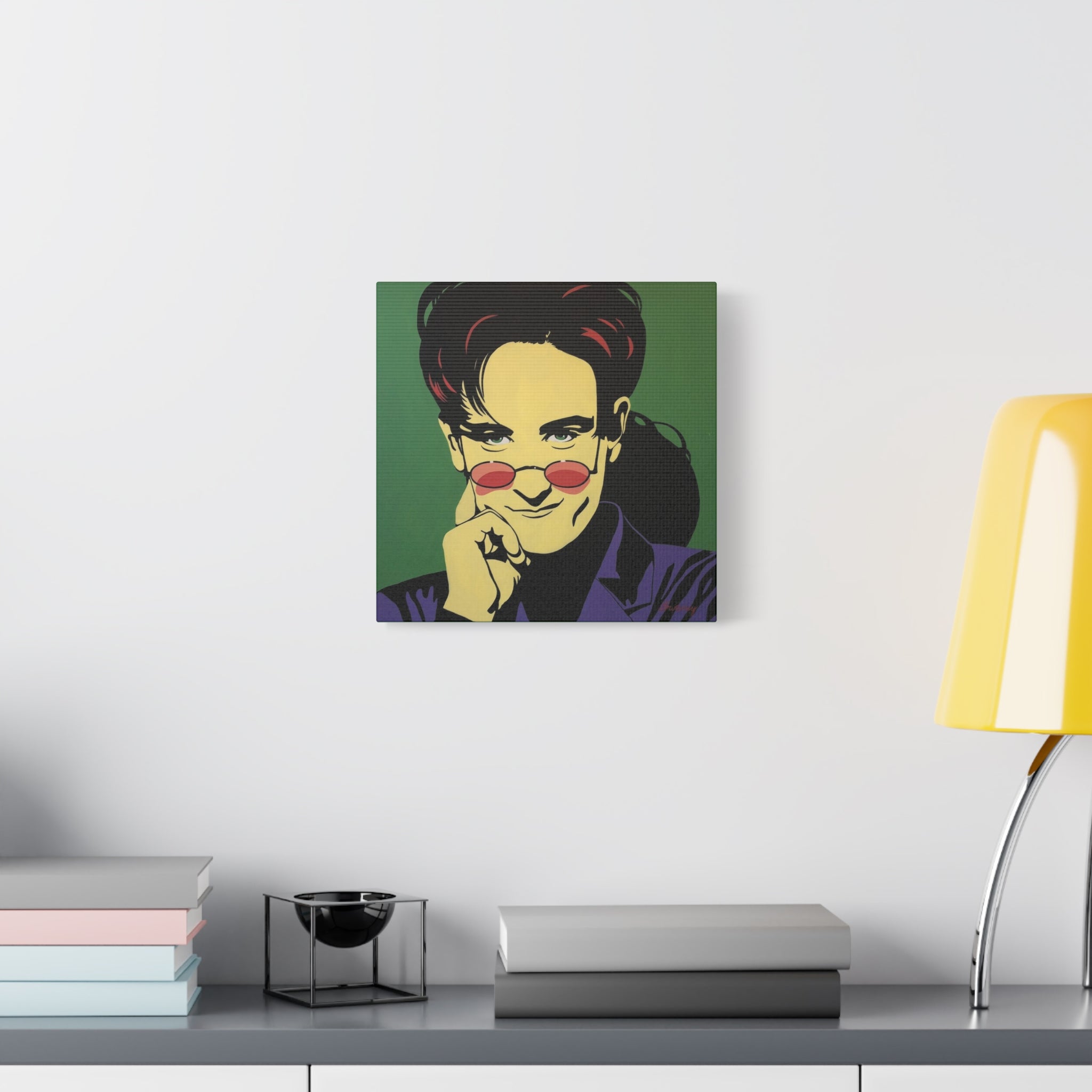Sisters Nightclub Philly Artwork KD Lang Matte Canvas