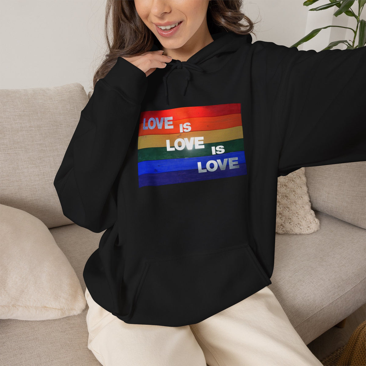 Love is Love is Lovel Heavy Blend™ Hoodie