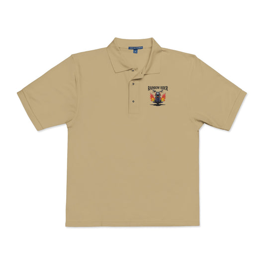 Polo Shirt Rainbow Rider Embroidery