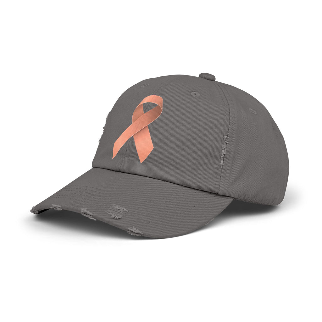 Uterine Cancer Distressed Hat