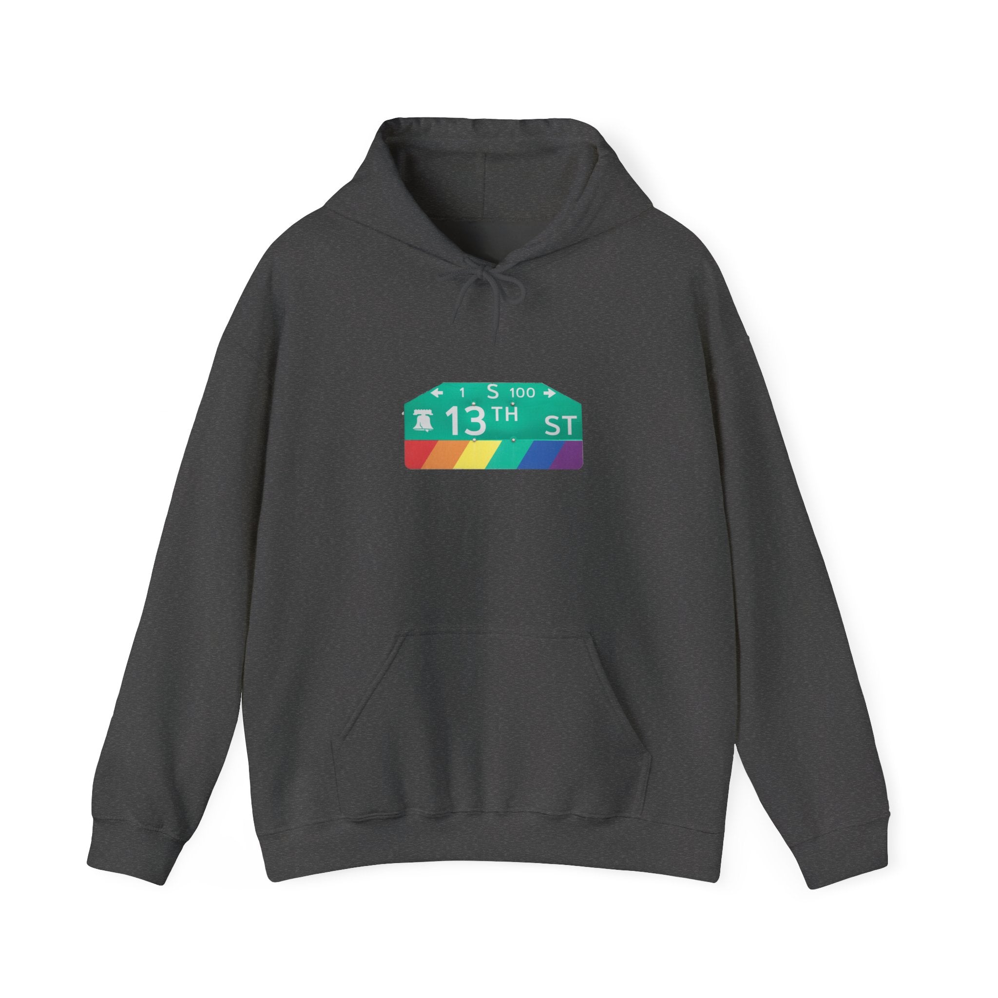 Philly Gayborhood Street Sign  Hoodie